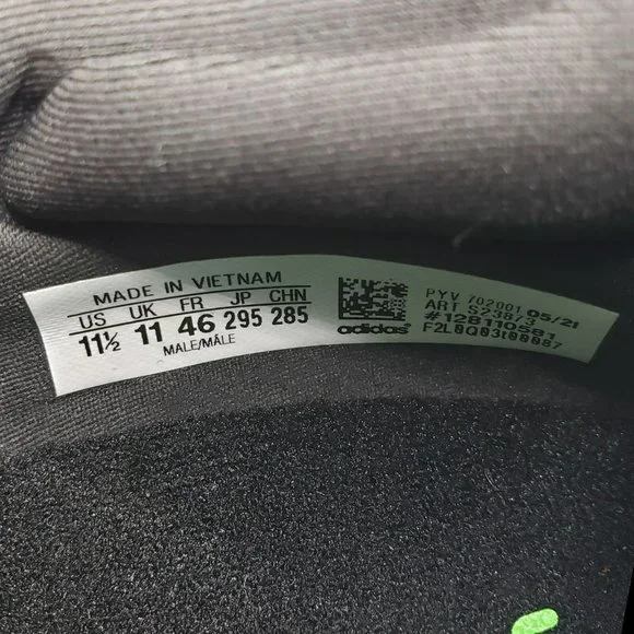 Adidas Ultraboost 21 Running Sneakers Mens Blue Green S23873 - Picture 9 of 12